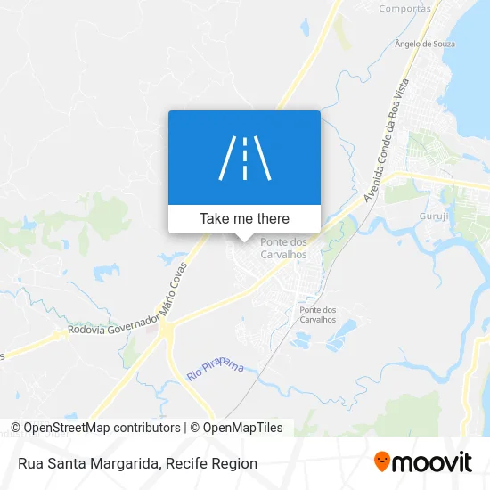 Rua Santa Margarida map
