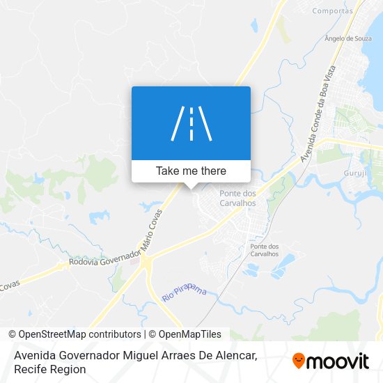Avenida Governador Miguel Arraes De Alencar map