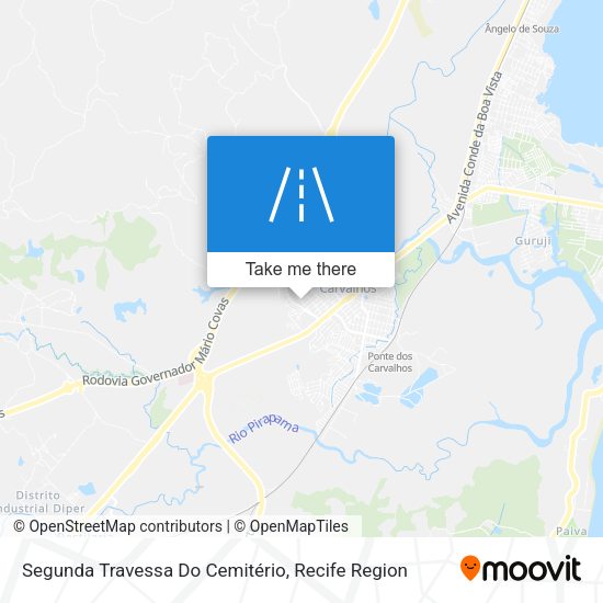 Segunda Travessa Do Cemitério map