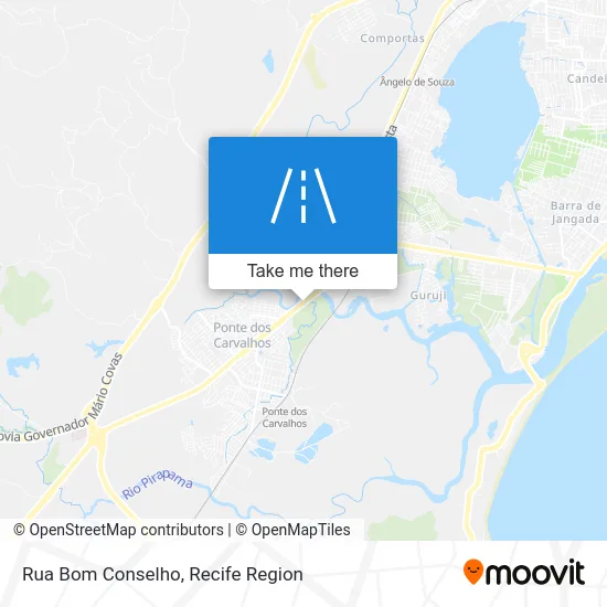Rua Bom Conselho map