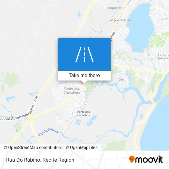 Rua Do Rabino map