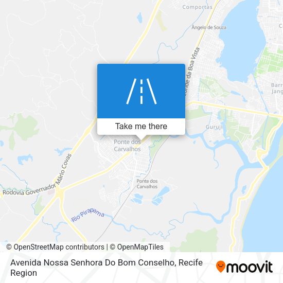 Avenida Nossa Senhora Do Bom Conselho map