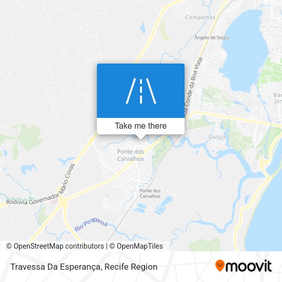 Travessa Da Esperança map
