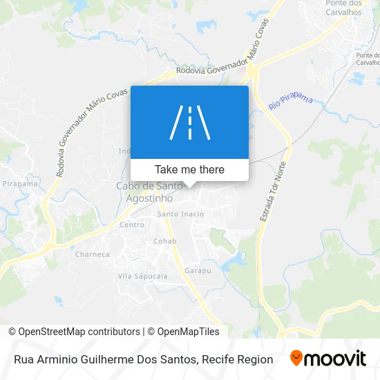 Rua Arminio Guilherme Dos Santos map