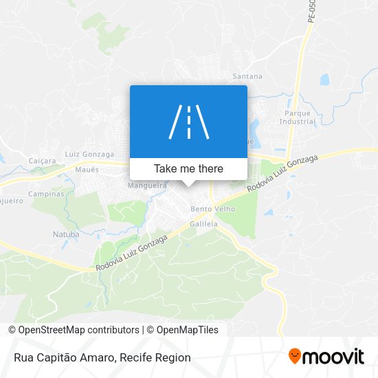 Rua Capitão Amaro map