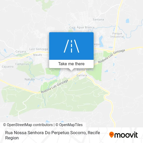 Rua Nossa Senhora Do Perpetuo Socorro map