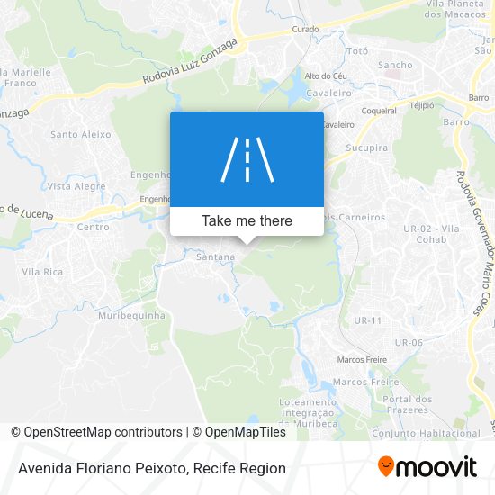 Avenida Floriano Peixoto map