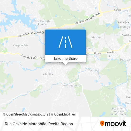 Rua Osvaldo Maranhão map