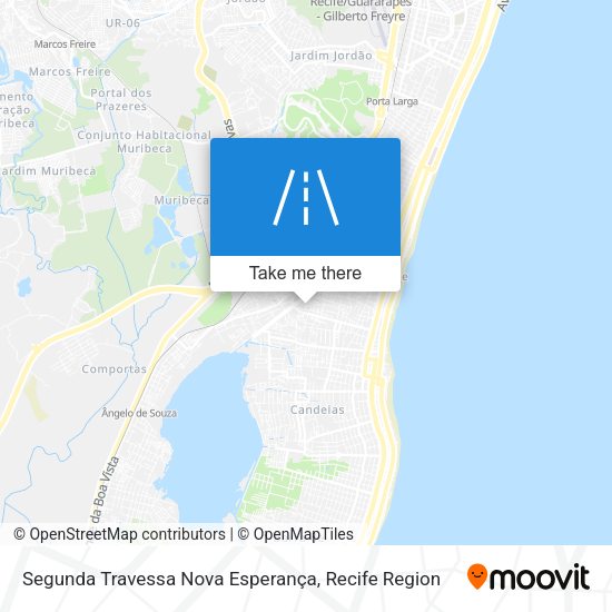 Segunda Travessa Nova Esperança map