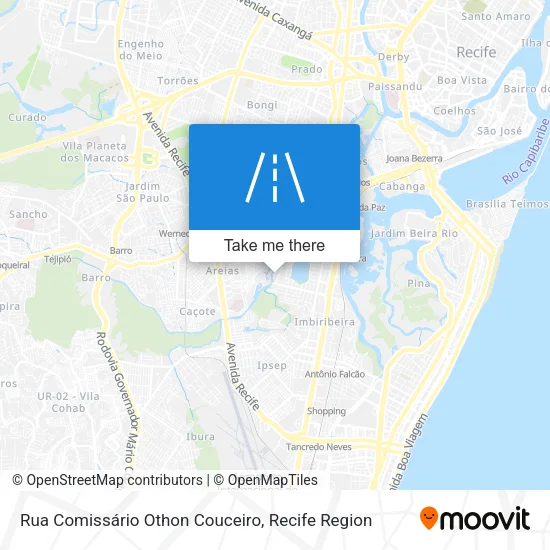 Rua Comissário Othon Couceiro map