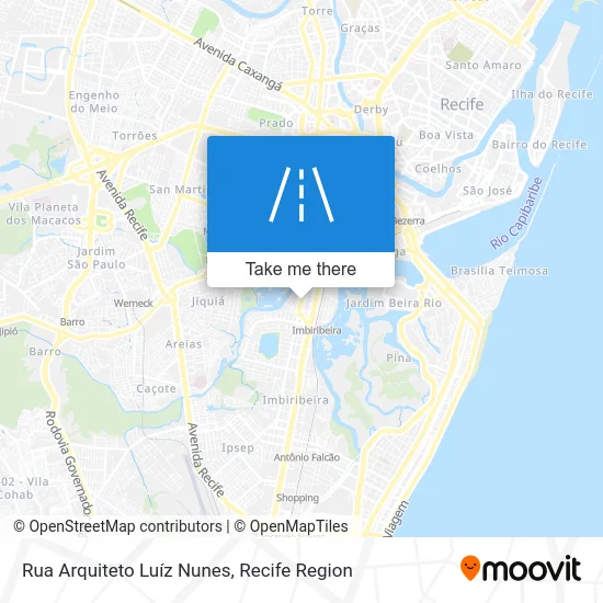 Rua Arquiteto Luíz Nunes map