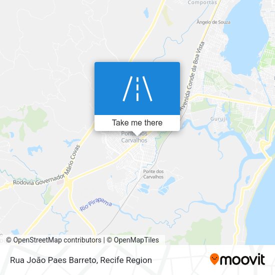 Rua João Paes Barreto map