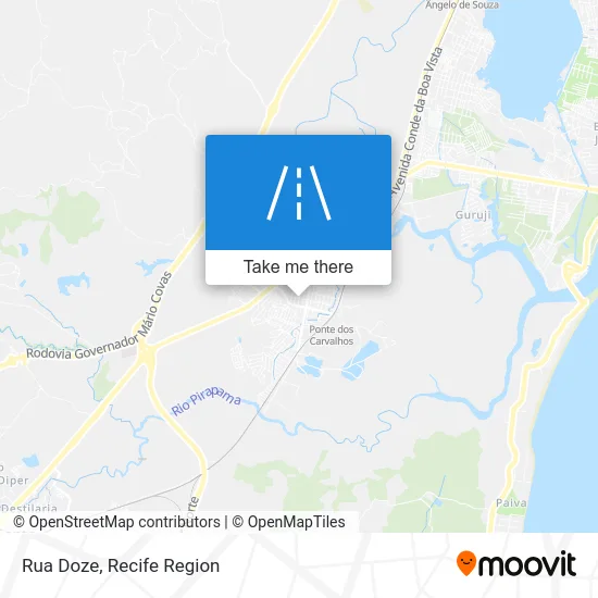 Rua Doze map