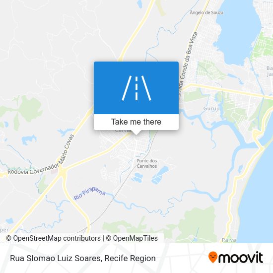 Rua Slomao Luiz Soares map