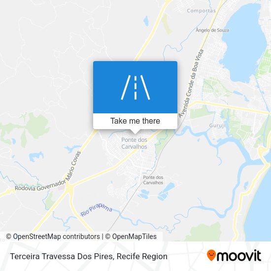 Terceira Travessa Dos Pires map