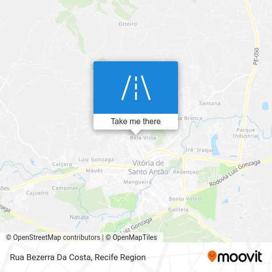 Rua Bezerra Da Costa map