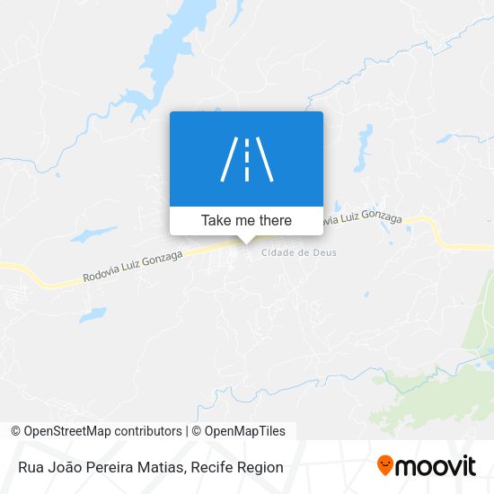 Rua João Pereira Matias map