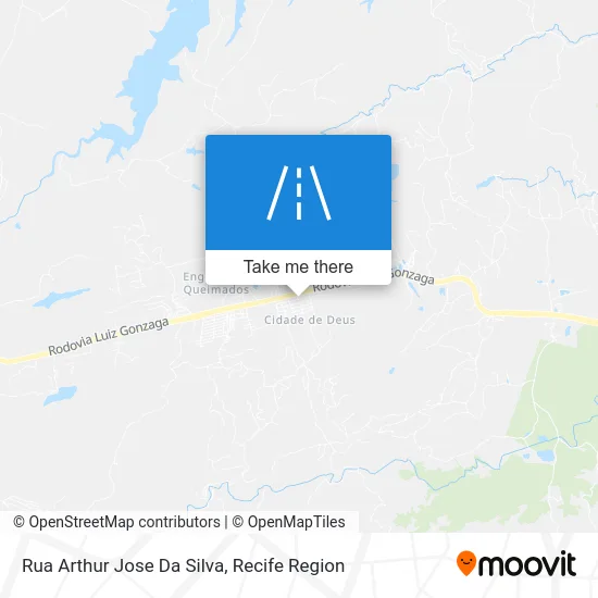 Rua Arthur Jose Da Silva map