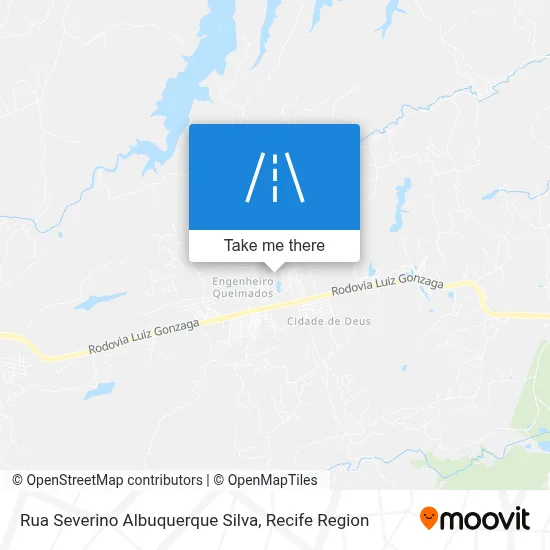 Rua Severino Albuquerque Silva map