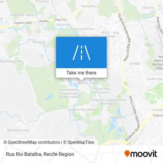 Rua Rio Batalha map
