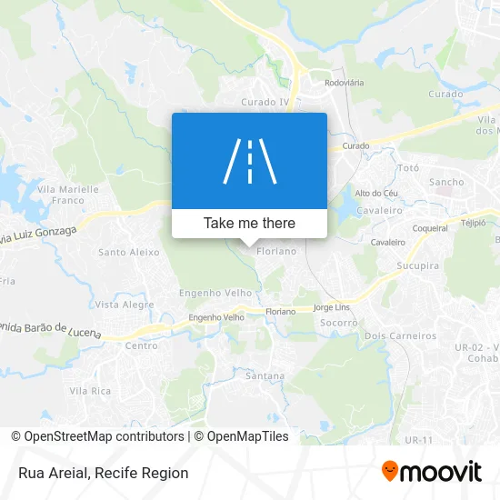 Rua Areial map