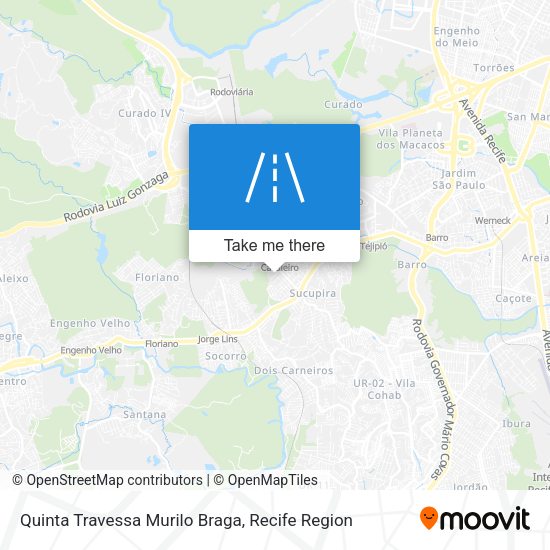Quinta Travessa Murilo Braga map