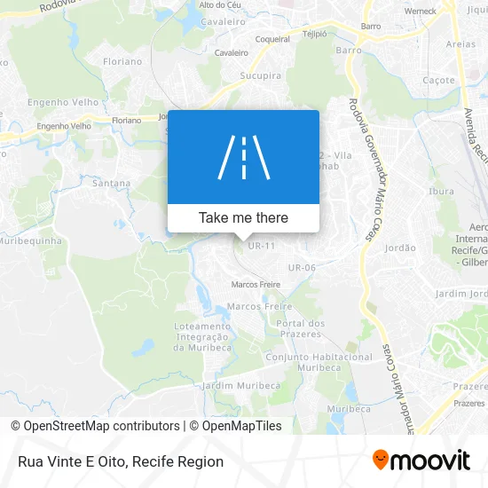 Rua Vinte E Oito map