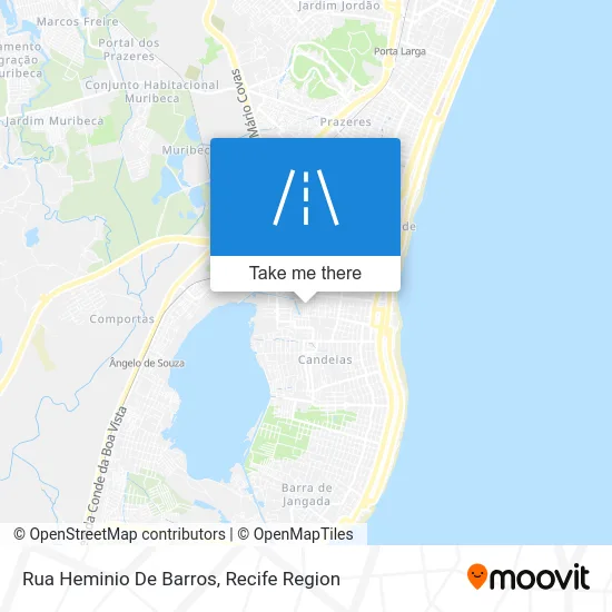 Rua Heminio De Barros map