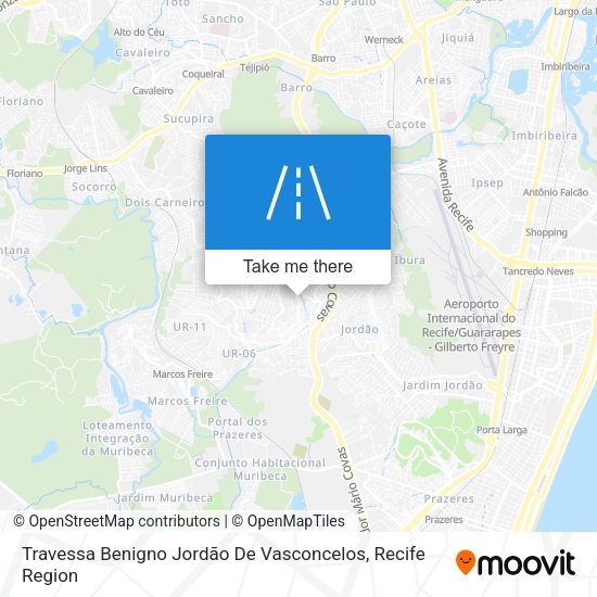 Travessa Benigno Jordão De Vasconcelos map