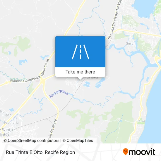 Rua Trinta E Oito map