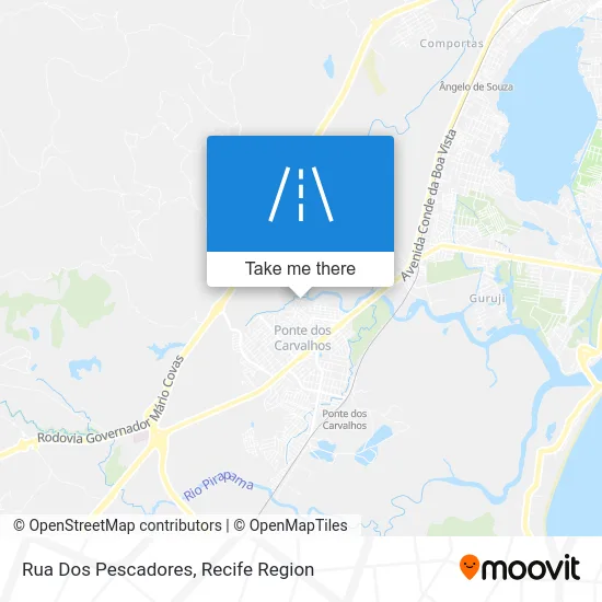 Rua Dos Pescadores map