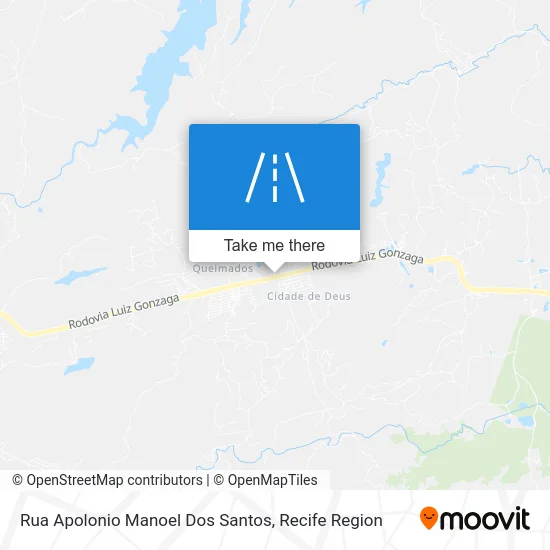 Rua Apolonio Manoel Dos Santos map