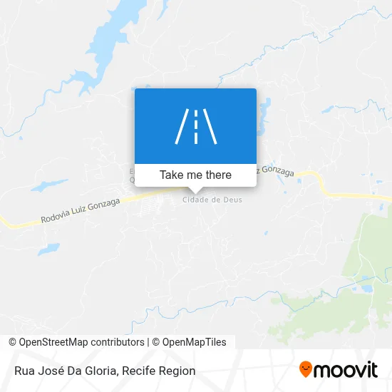 Rua José Da Gloria map