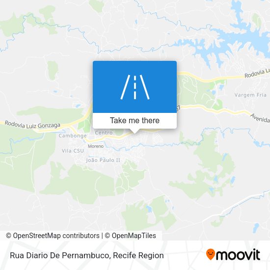 Rua Diario De Pernambuco map