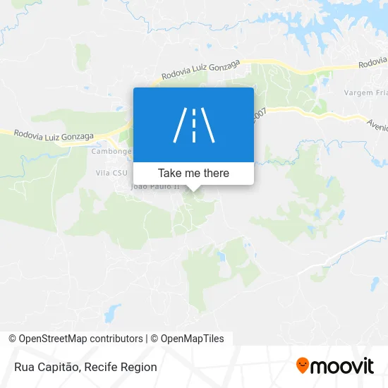 Rua Capitão map