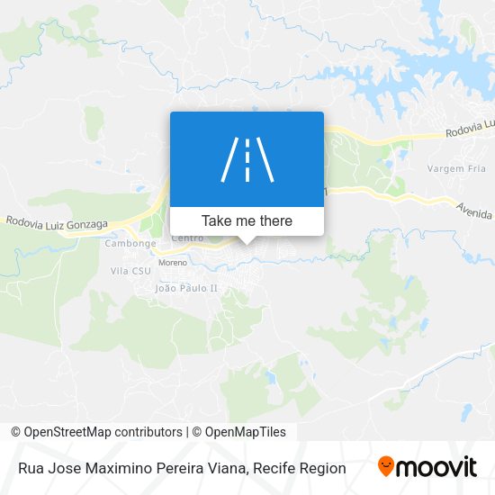 Rua Jose Maximino Pereira Viana map