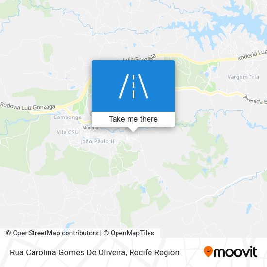 Rua Carolina Gomes De Oliveira map