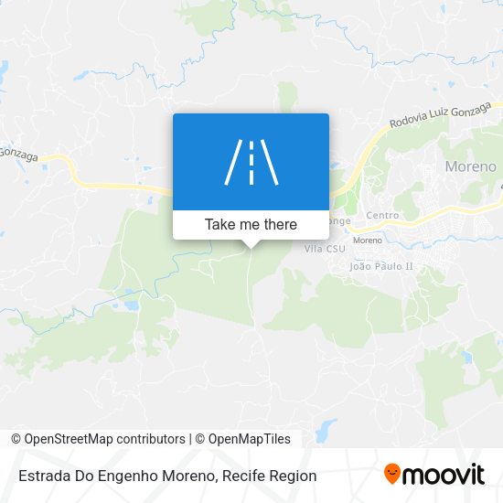 Estrada Do Engenho Moreno map