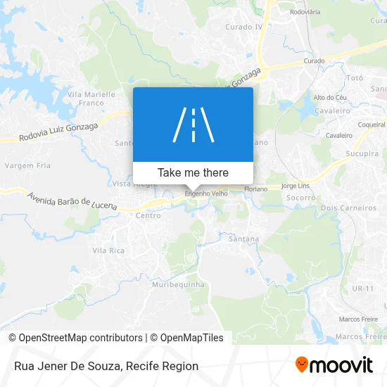 Rua Jener De Souza map