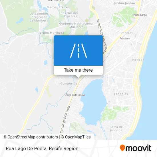 Rua Lago De Pedra map