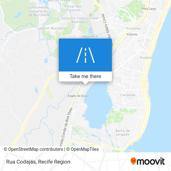 Rua Codajás map