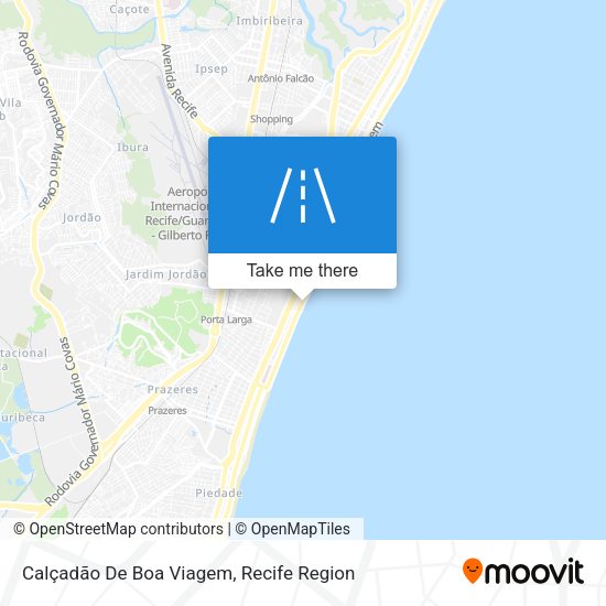 Calçadão De Boa Viagem map