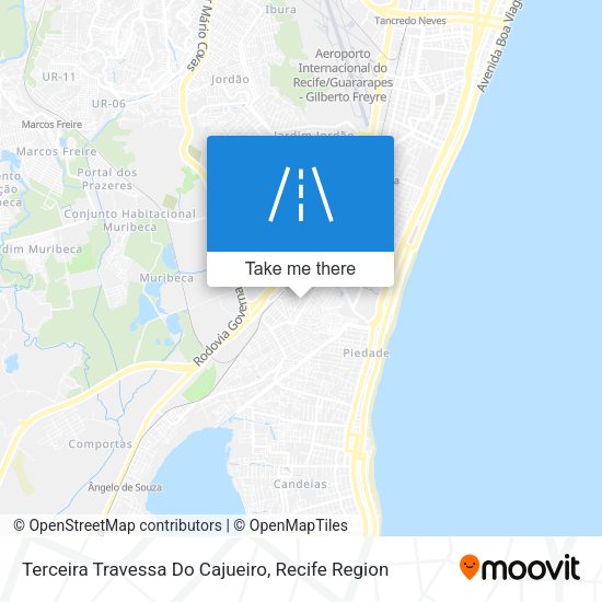 Terceira Travessa Do Cajueiro map
