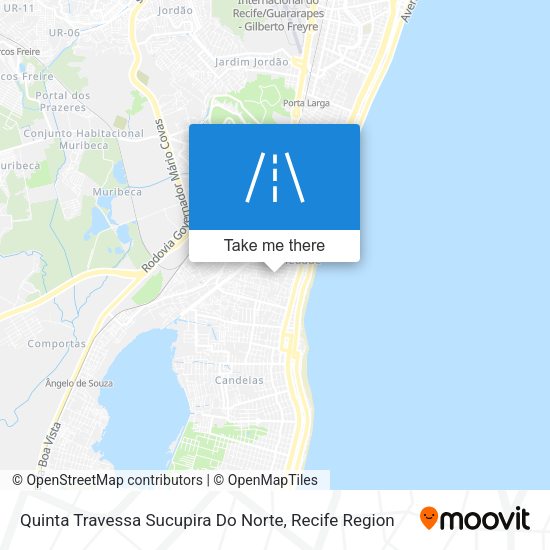 Quinta Travessa Sucupira Do Norte map