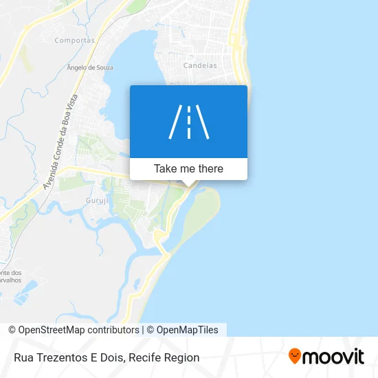 Rua Trezentos E Dois map