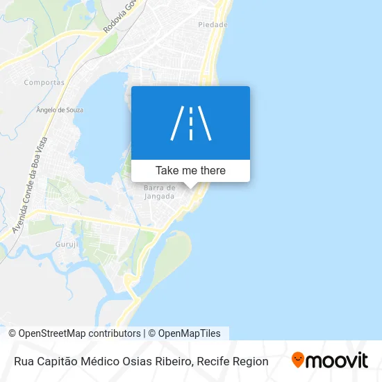 Rua Capitão Médico Osias Ribeiro map