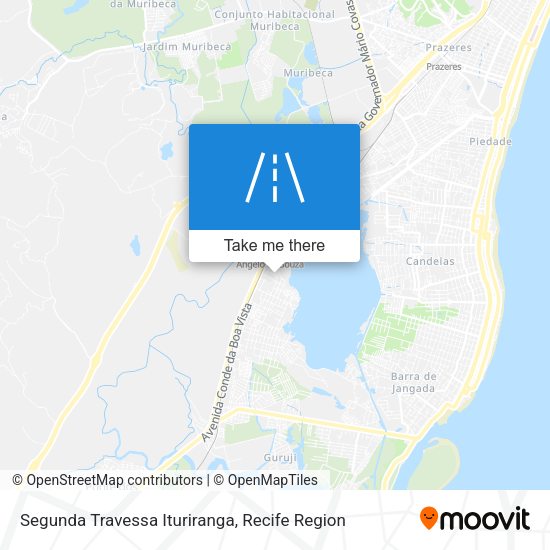 Segunda Travessa Ituriranga map