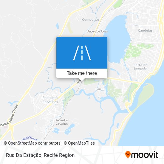 Rua Da Estação map