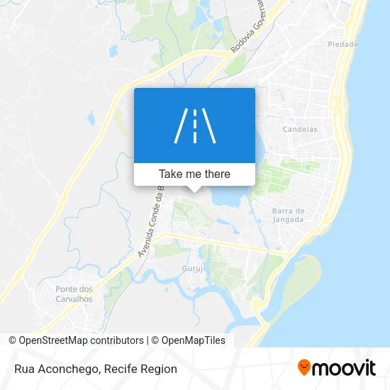Rua Aconchego map
