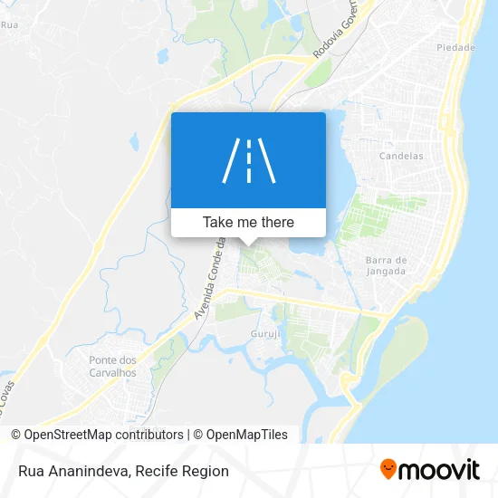 Rua Ananindeva map